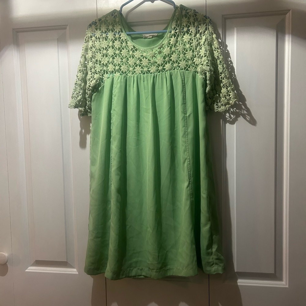 Green Lace Women’s Dress